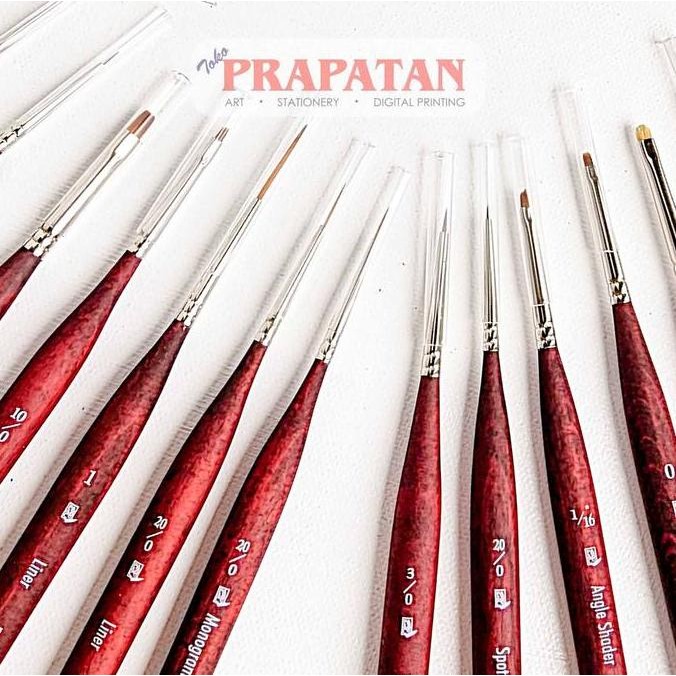 

Promo Kuas Lukis Bulat Princeton Velvetouch R/Lr Round Brush Untuk Cat Air Dan Acrylic