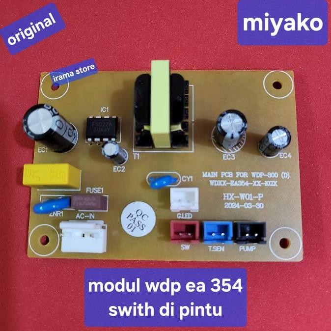 Diskon Modul Pcb Dispenser Galon Bawah Miyako Wdp 200 Wdp 300 Miyako