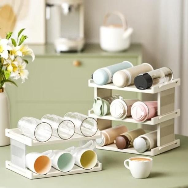 Diskon Rak Tempat Taruh Botol / Rak Tempat Tumble / Rak Botol Air Mineral