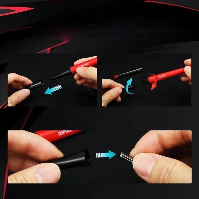 

Promo Dspiae Pt-Fb Kuas Detail Fbt-5/0 4/0 3/0 2/0 Fine Painting Brush Set