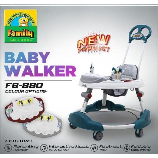 Baby walker family FB 880 kereta dorong bayi