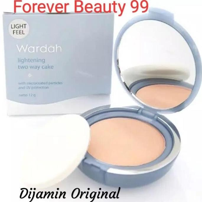 SIAP KIRIM WARDAH LIGHTENING TWC LIGHT FEEL SPF 15 - BEDAK PADAT NATURAL GLOWING