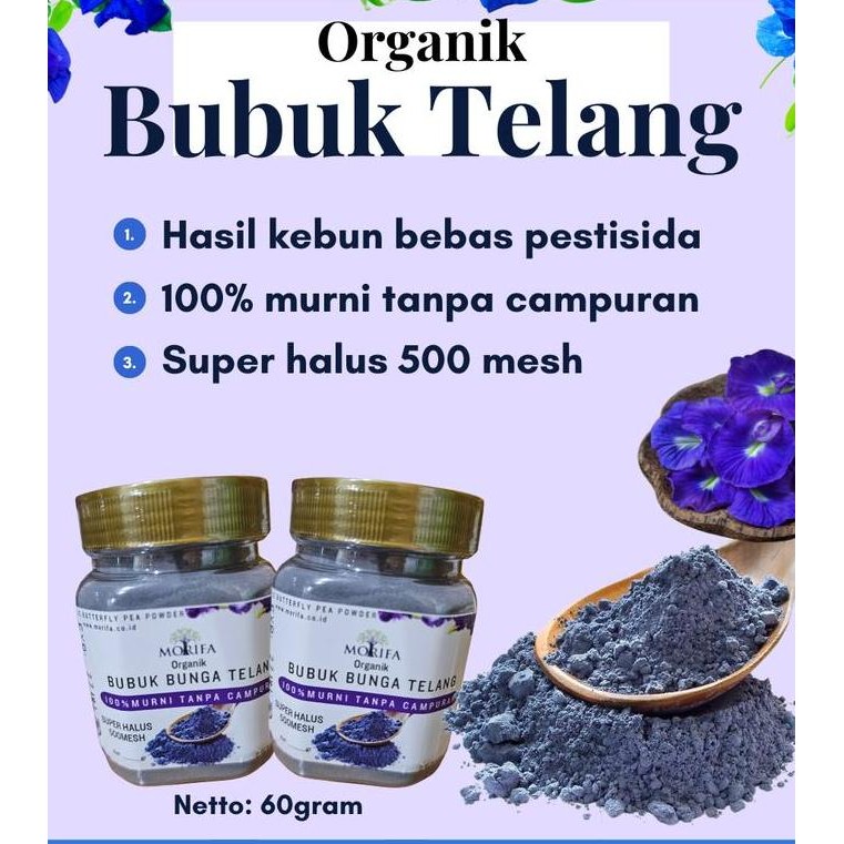 

New Item!, Bubuk Telang Super Halus 500Mesh, Food Grade Butterflypea Powder