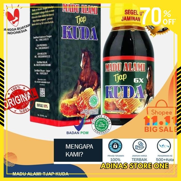 

MADU TONIK SUPER ASLI CAP KUDA ORIGINAL / MADU ALAMI TJAP KUDA PRODUK TERBAIK !!