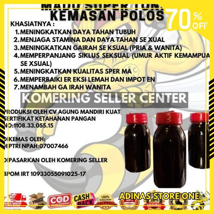 

MADU SUPER TONIK KEMASAN POLOS TANPA LABEL ISI 60ML BY JAYA HERBAL SANGAT AMPUH MANJUR !!