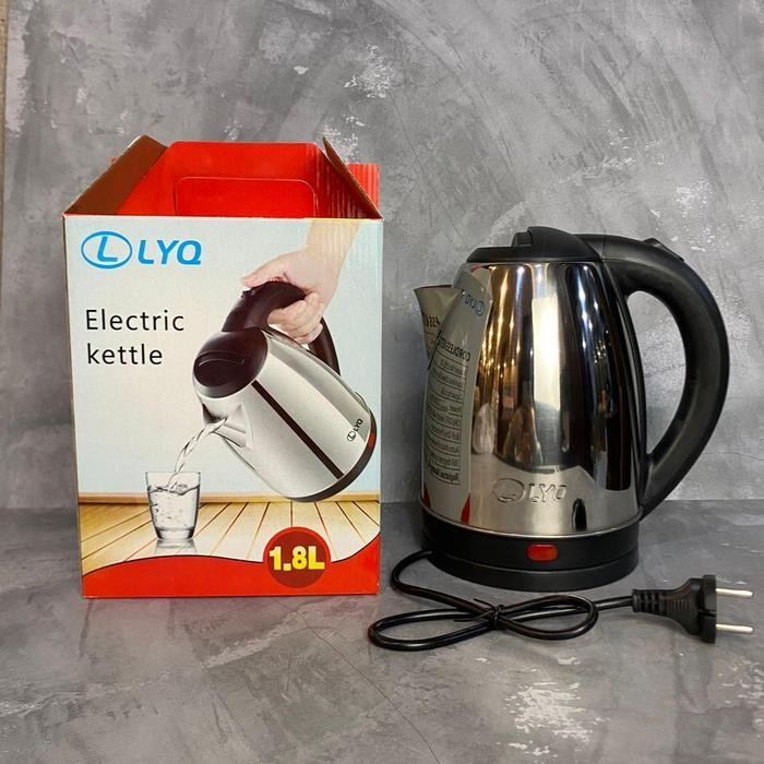 Bt Teko Listrik Lyq Electric Kettle Pemanas Air 1,8 Liter