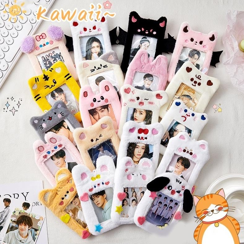 

Photocard Holder Plush In PC Korea Boneka Kartu Card Holder