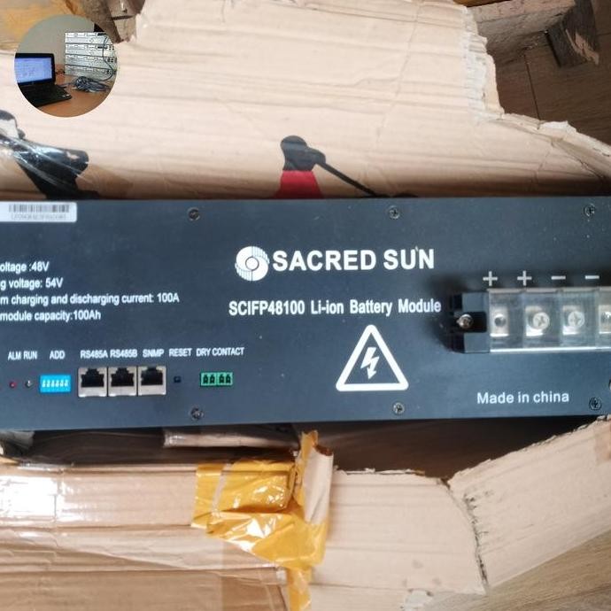 Battery Sacred Sun 48V 100Ah murah