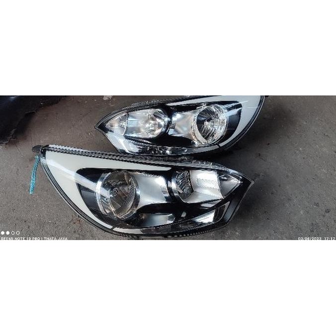 headlamp kia rio 2012 lampu depan all new rio lampu kia rio