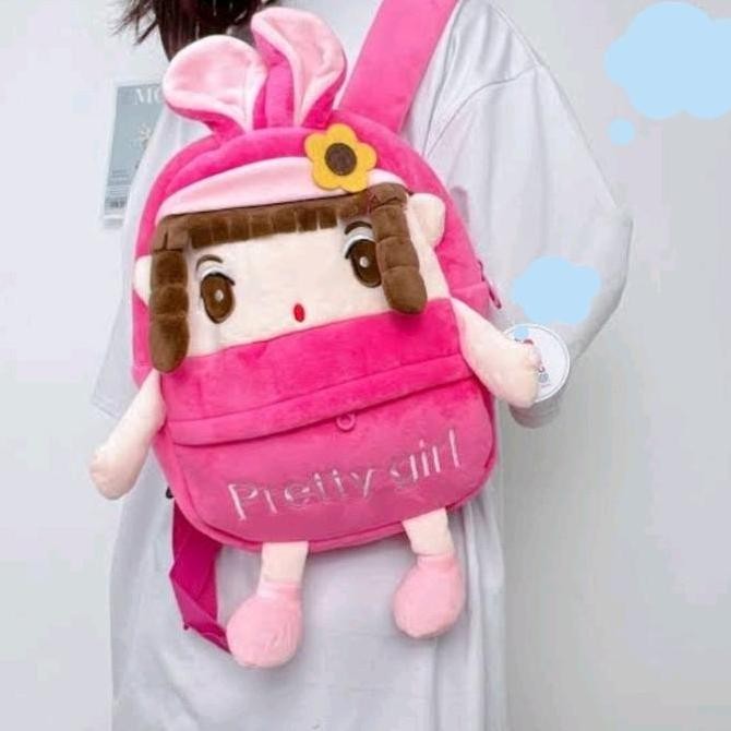Promo / Terlaris Tas Ransel Boneka Anak Karakter Tas Ransel Full Body Tas Boneka Terbaik