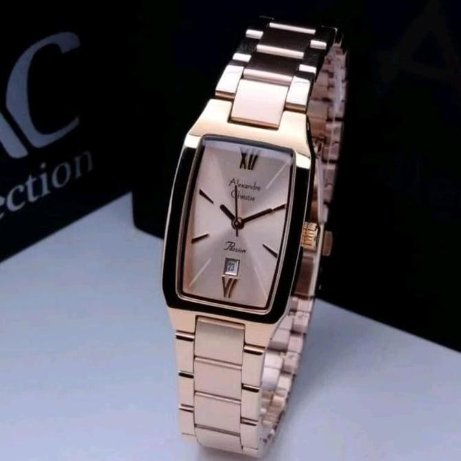 new  Jam Tangan Wanita Alexandre Christie 2455 AC2455 AC 2455LD (ORIGINAL) Watches Stainless