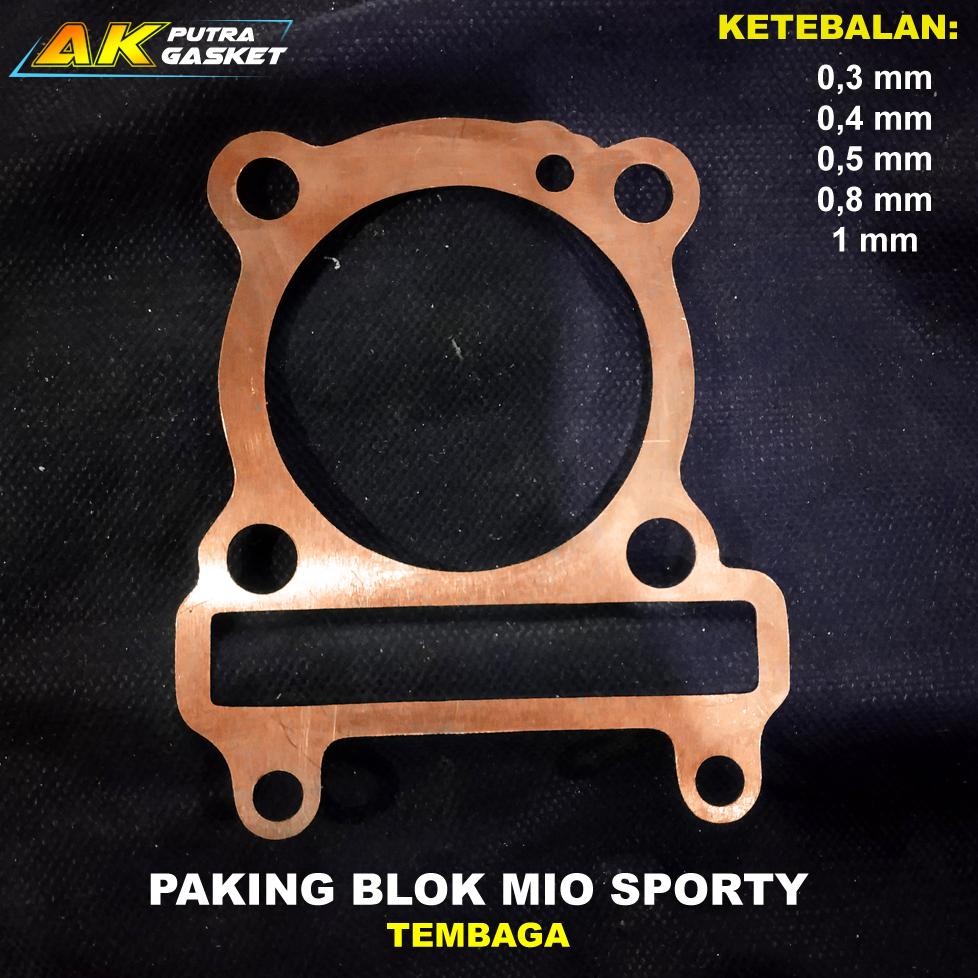 Paking Blok Mio Sporty Tembaga / Peak Gasket Packing Yamaha Mio Sporty