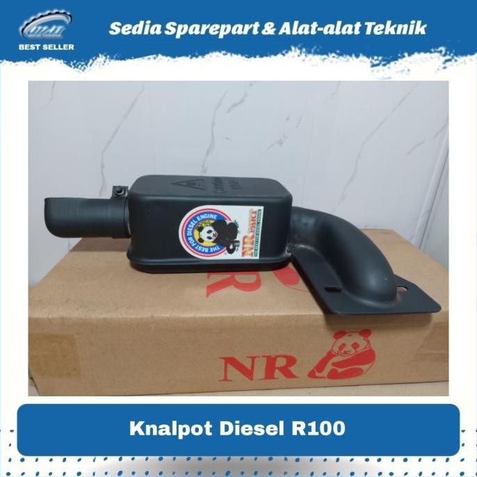 Knalpot Mesin Diesel R100/10PK Silincer Dong Feng Jiang Dong NR Asli