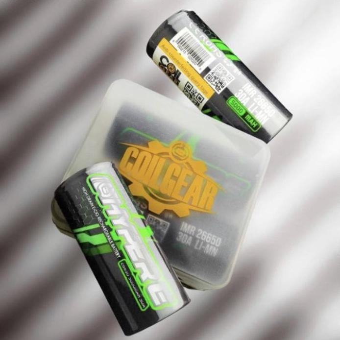 Baterai Battery Hyper E IMR 26650 5000mAh 30A Authentic By CoilGear murah