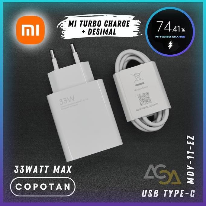 Charger Original Xiaomi Redmi Note 9 Pro Note 9 usb C Quick Charge 4.0
