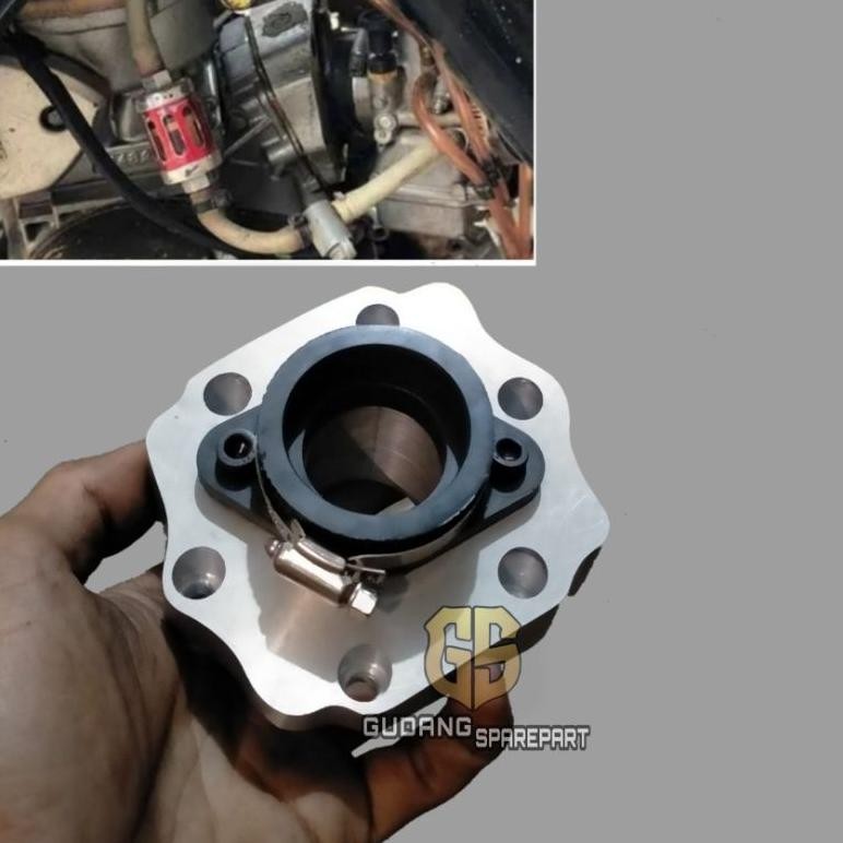 MANIFUL INTAKE GTX NINJA R RR MANIFOLD SERONG KIRI KOMPLIT