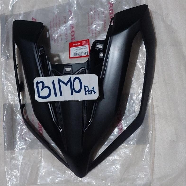 COVER TAMENG DEPAN HITAM DOFF HONDA VARIO 125 eSP K2V (2022-SEKARANG) 64301K2VN30ZL ORIGINAL