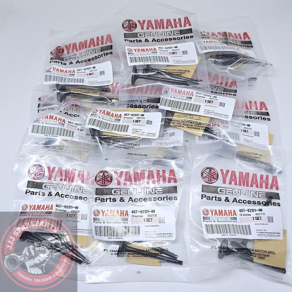 (GROSIR : 10 SET) Klep Set Payung Yamaha Jupiter Z Burhan Vega R Crypton 4ST / 4ST-E2121-00