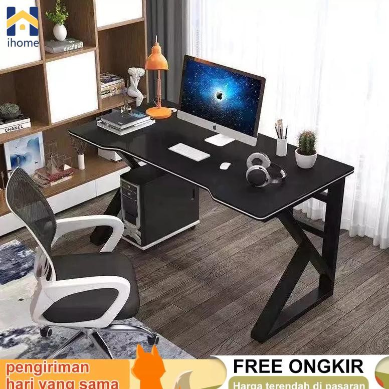 Meja Komputer Minimalis Meja Gaming Modern Meja PC Meja Kantor Meja Kerja 160CM