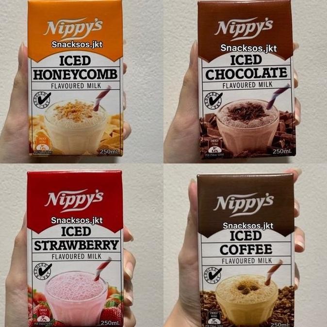 

NIPPY'S ICED COFFEE / STRAWBERRY / HONEYCOMB / CHOCOLATE FLAVOURED MILK