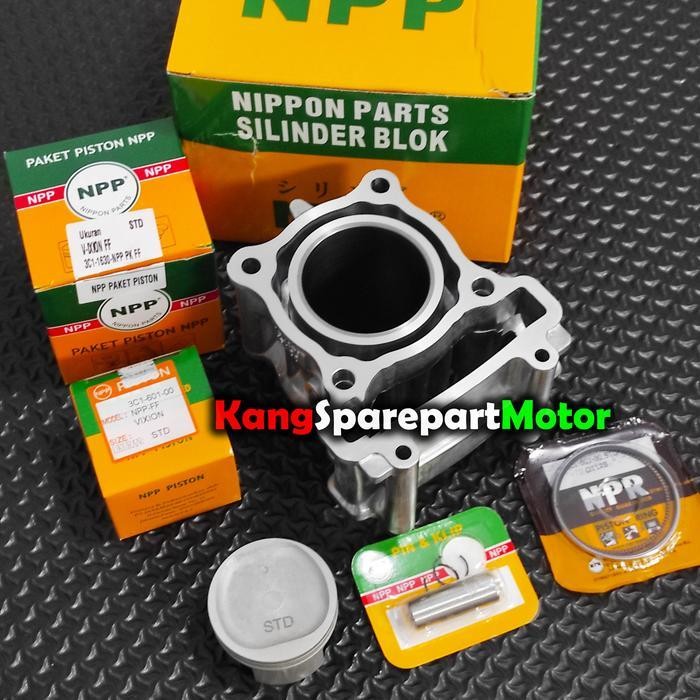 Blok Boring Seher Set Vixion Lama / Vixion New Nvl Npp Original Dan Terpercaya