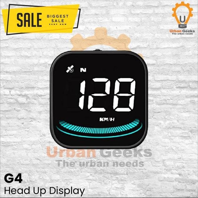 HUD G4 Head Up Display OBD2 With Over Speed Alarm System