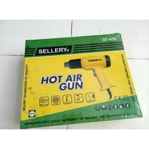 Heat Gun Sellery Original / Hot Air Gun Sellery Asli