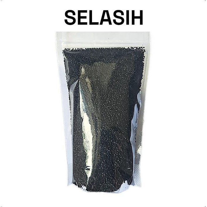 

SEDIA! Biji SELASIH 500 gr | Basil Seed Ori!!