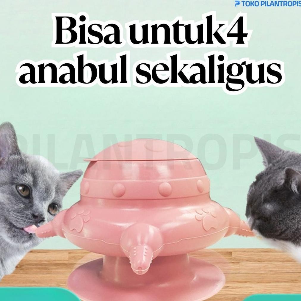 Dot Anak Kucing Bayi Baru Lahir 4 5 Lubang Silikon Food Grade Botol Susu Kucing Kitten Puppy DiM