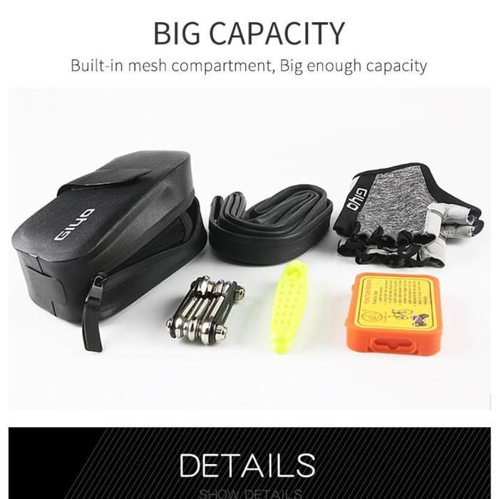 Giyo G-11 Tas Sadel Sepeda Tahan Air Tas Tahan Hujan Rb Mtb Seli Original Dan Terpercaya