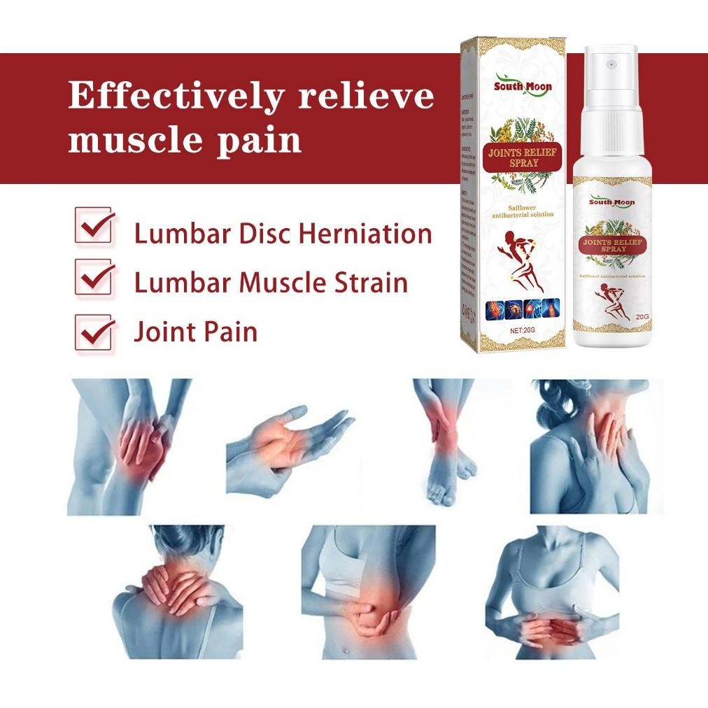 South Moon 20g Semprotan Pereda Sendi Pereda Nyeri Bahu dan Leher Semprotan Nyeri Otot Semprotan Kek