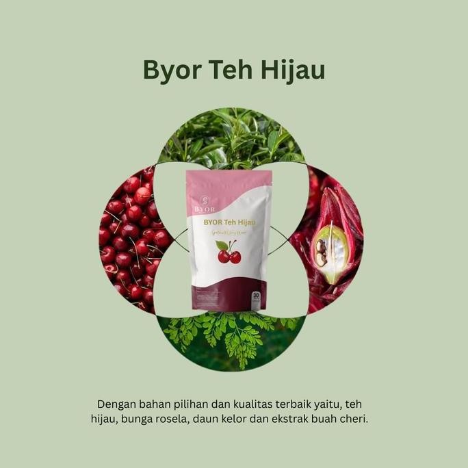 

Byor Teh Hijau Premium Green Tea - Minuman Byor Tea KM