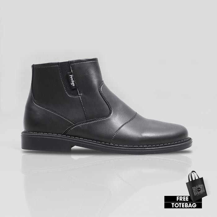 Sepatu Chelsea Boots Pria Formal Casual Prodigo Sumba Hitam