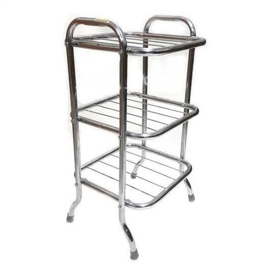 New Tje Rak Dispenser Rice Cooker 3 Susun Rak Serbaguna - Stenlies Steel