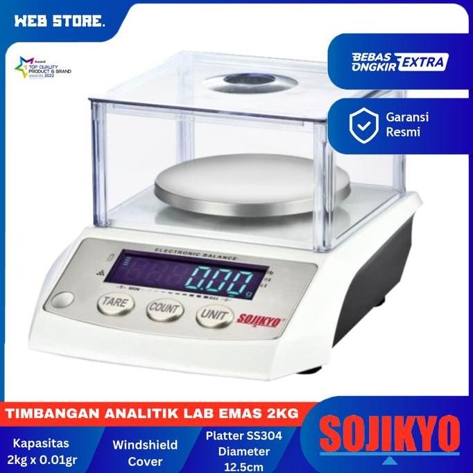 TIMBANGAN DIGITAL 2KG TIMBANGAN EMAS DIGITAL 2KG TIMBANGAN PORTABLE SCALE LED ANALITIK EMAS LAB 2KG 