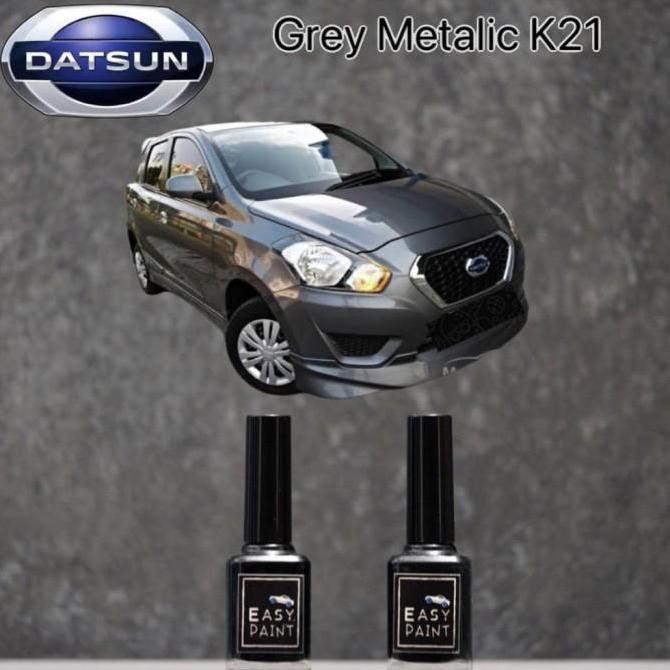 Cat Oles Grey Metalic K21 Datsun Go Abu Metalik Penghilang Baret