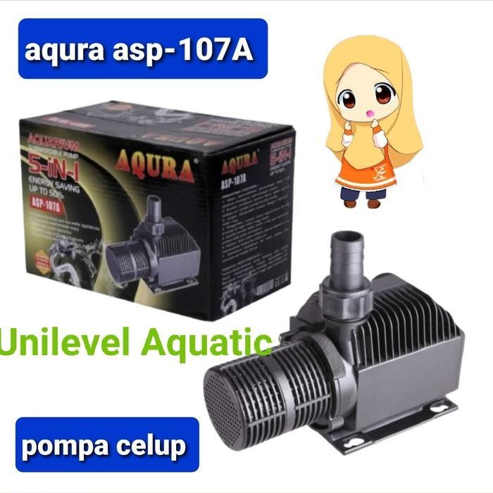 pompa celup air kolam energy saving Aqura ASP 107A