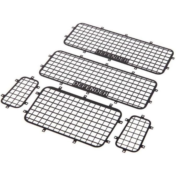 5Pcs Window Mesh Rc Traxxas Trx4 Trx-4 1/10 Jaring Pelindung Jendela Trx4 Trx-4