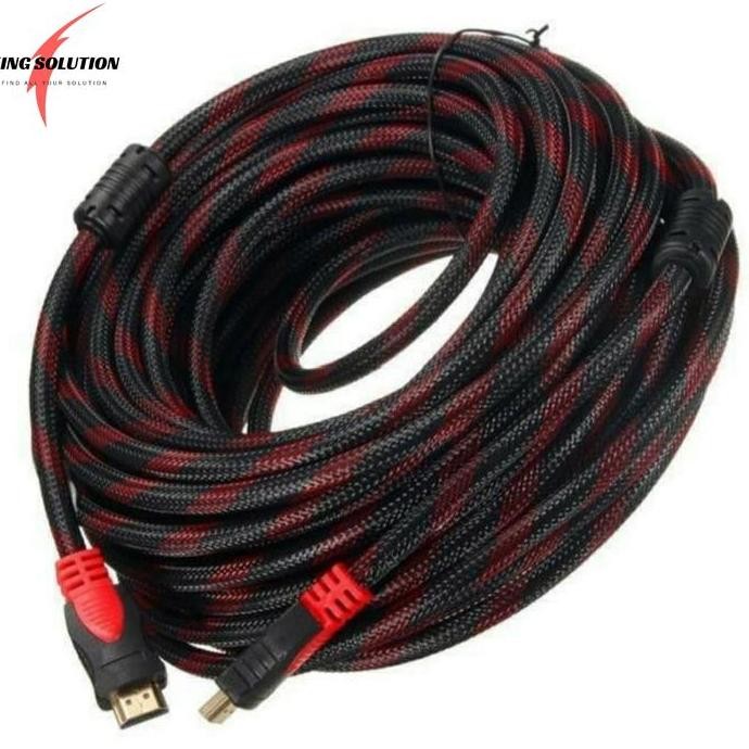 TERBARU - Kabel HDMI to HDMI 30 Meter / Kabel HDMI 30 Meter