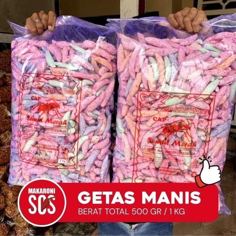

Getas Semut 1Kg Manis Donat Lonjong Warna Warni Getas Widaran Manis 1Kg Berkualitas
