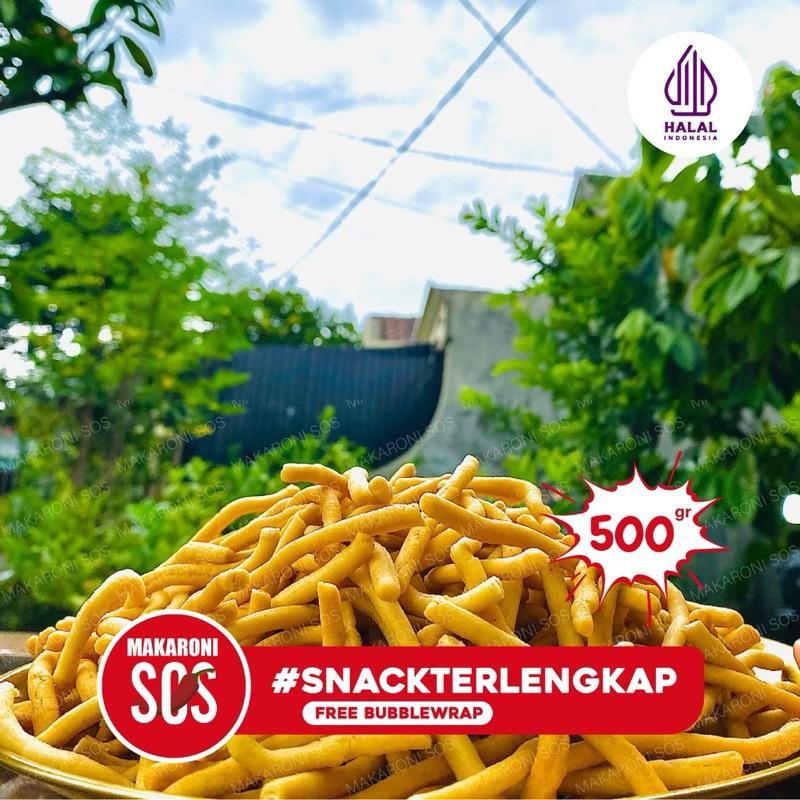 

Stick Bawang 500Gr | 1/2Kg Kue Bawang Rasa Asin Gurih Stik Premium 500Gr By Makaroni Sos Snack & Food Berkualitas