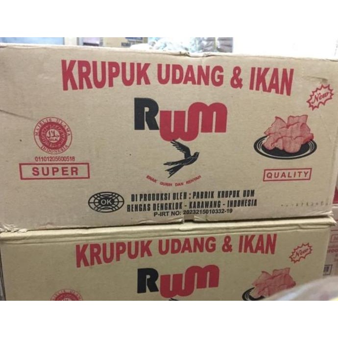 

Kerupuk Udang Rwm Walet Kancing 5Kg / Krupuk Udang Tipe Kancing 5 Kg