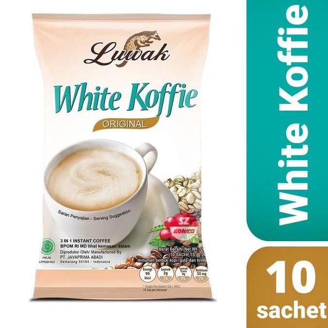 

Kopi Luwak White Coffee Sachet 10 X 20G / Kopi Luwak 10 Sachet