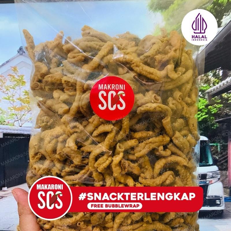 

850Gr Usus Crispy Original Keripik Usus Viral Rasa Ori Rempah Asin Gurih Kemasan Jumbo Berkualitas