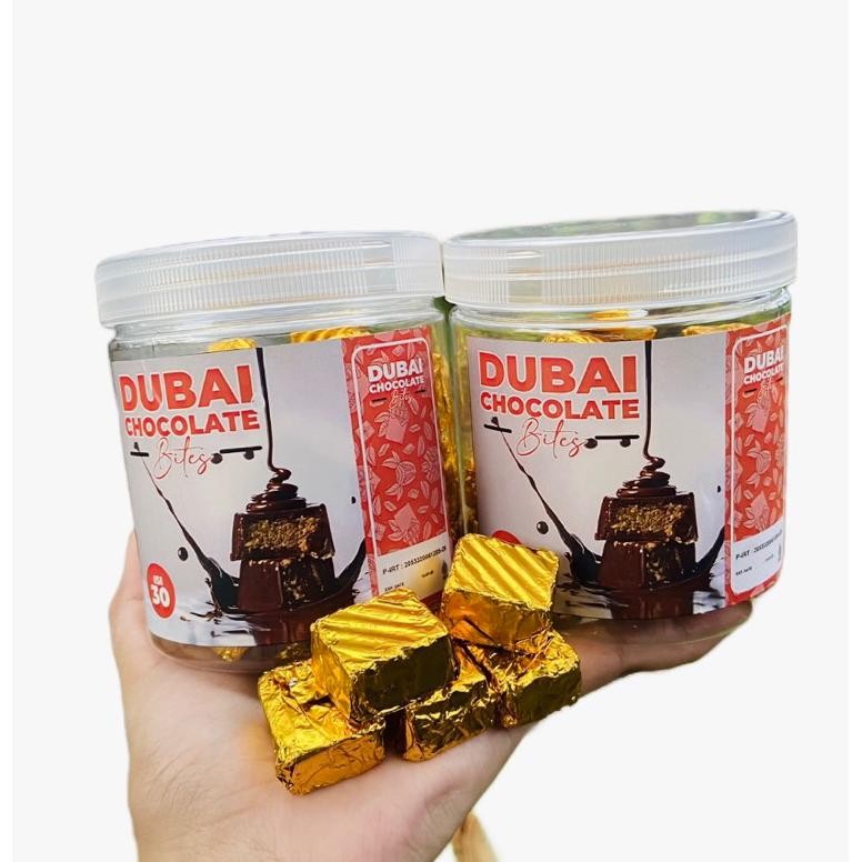 

Eelic Coklat Dubai Bites Toples Isi 30 Pcs Toples Uk 600Ml Fe24