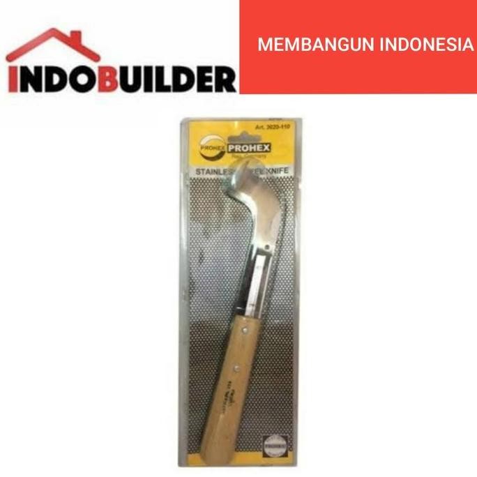PROHEX PISAU SADAP KARET STAINLESS / KNIFE FOR RUBBER PLANT