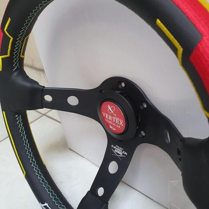 Steer Vertex Evangelion Red Stir Racing Eva R