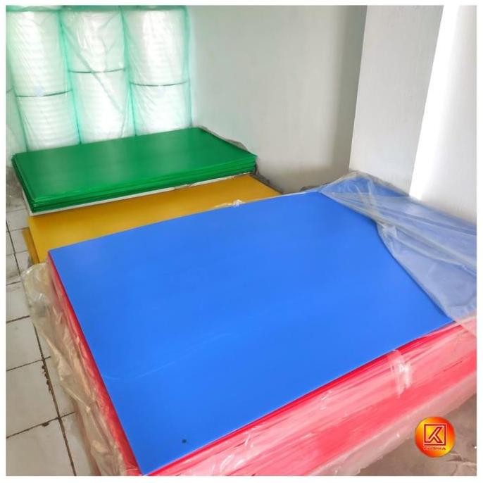 

new !!! Impraboard lembaran / Papan Plastik Gelombang UK.100 x 150 Tebal 5mm