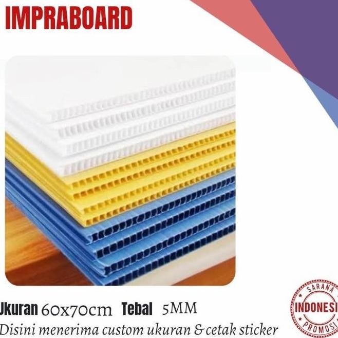 

new !!! Impraboard Ukuran 50x70cm , 5mm