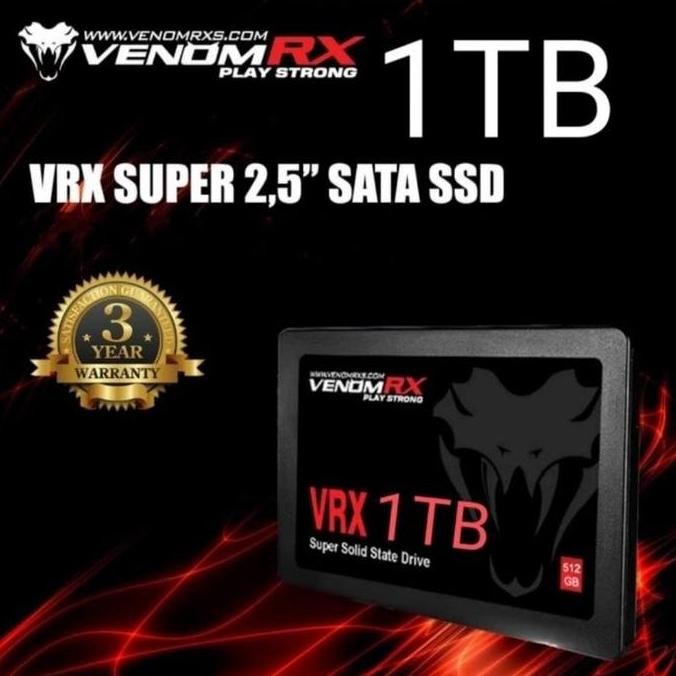 SSD VenomRX VRX SUPER 1TB 2,5" SATA III